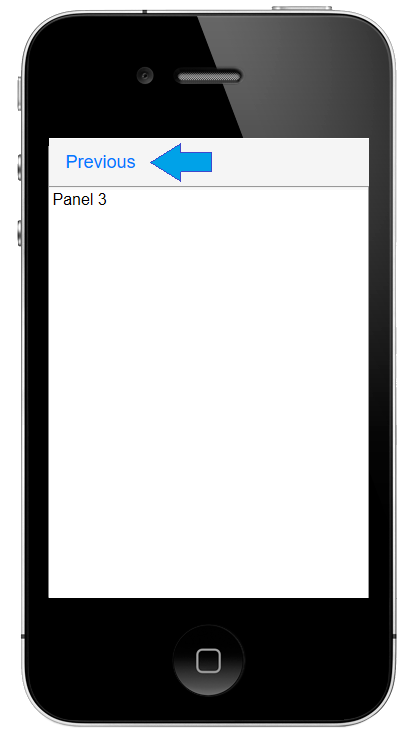 A 'Previous card' button
